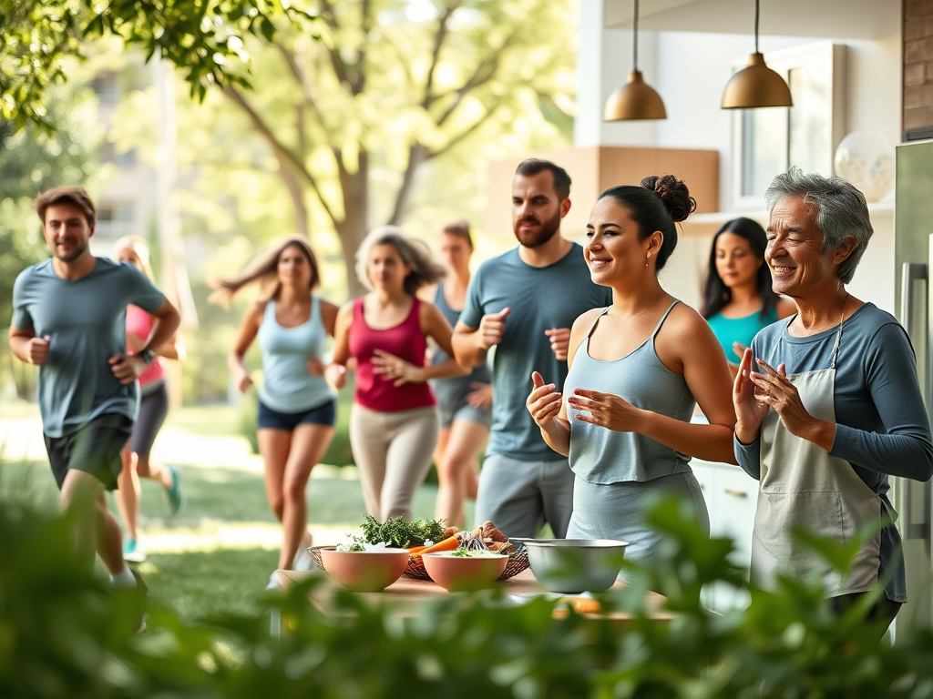 American adults in their 30s and 40s practicing heart-healthy habits to prevent high cholesterol – SELFLOVECLUB